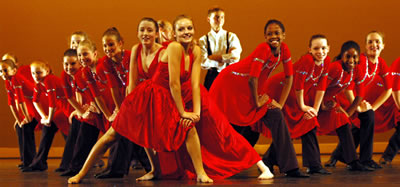 NCDI students performing in the 2007 Summer Showcase NCDI students performing in the 2007 Summer Showcase